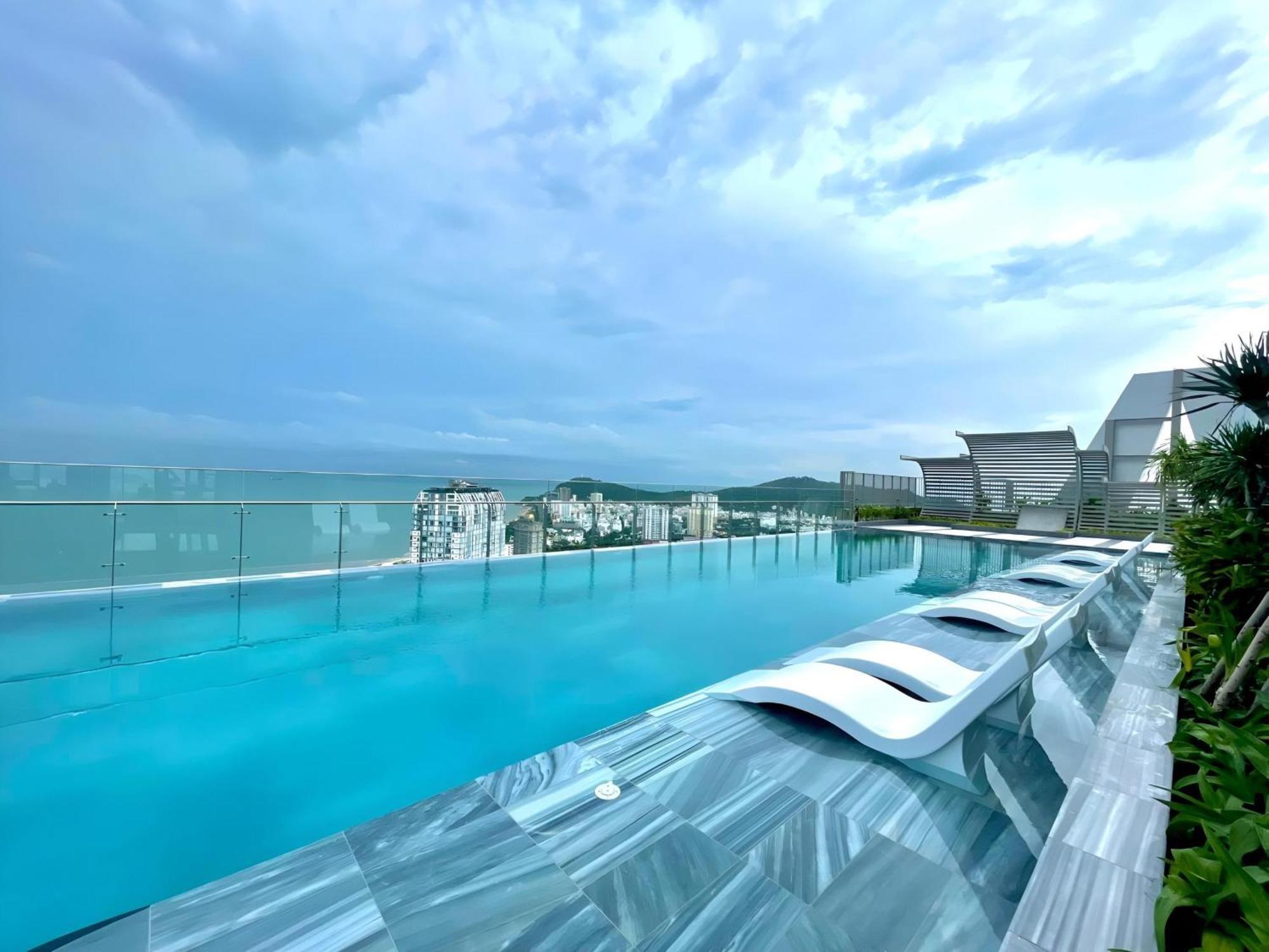 Infinity Pool Luxury Apartment The Song Vung Tau Exterior photo